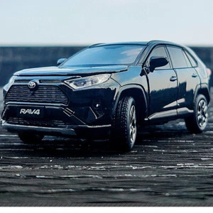 1:32 Toyota RAV4 SUV Toys Collection Alloy Model Car Diecast Vehicle Kids Gifts - Picture 1 of 13