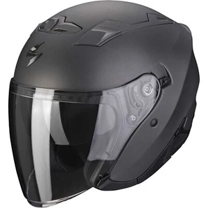 Casco Moto Jet Scorpion EXO-230 Solid Antracite Opaco - Bild 1 von 1