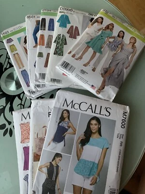 Simplicity / McCall / etc SEWING PATTERNS Renaissance / Costume + Lot Of 8 - Image 1 of 2
