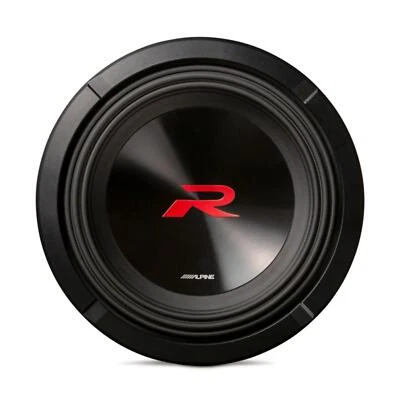 Alpine R2-W10D4 Sub 10" 25 cm R-Serie Subwoofer Dual 4 Ohm Schwingspulen 750w RMS - Bild 1 von 4
