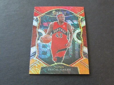 2020-21 Select Pascal Siakam Card #46 Red White Orange Shimmer Prizm - Image 1 of 2