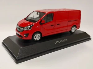 [NUEVO] Modelo de coche OPEL Vivaro B furgón 1:43 rojo magma modelo de coleccionista OC10923 - Imagen 1 de 5
