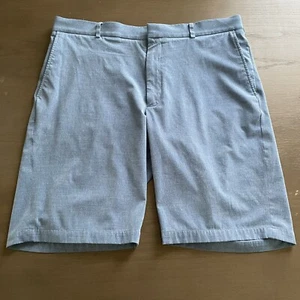 Walter Hagen Men’s Size 38 Golf Shorts Perfect 11 Light Blue Textured Stretch - Picture 1 of 6