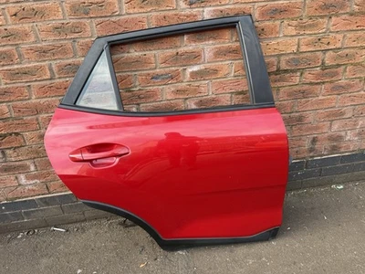 2017-2023 KIA STONIC DRIVERS SIDE REAR DOOR RIGHT COMPLETE DOOR. PAINT CODE:APPD - Image 1 of 4