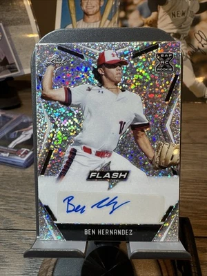 RC Auto 2020 Leaf Flash Ben Hernandez #BA-BH1 Auto Royals - Image 1 of 2