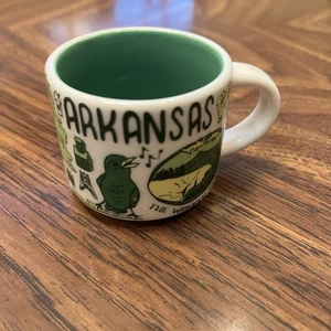 Starbucks 2019 "Been There" Series ARKANSAS State 2 oz Cappuccino Miniature Mug - Bild 1 von 8