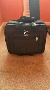 Samsonite Wheeled Business Case Travel Bag CarryOn Luggage Telescopic Handle - Picture 1 of 15