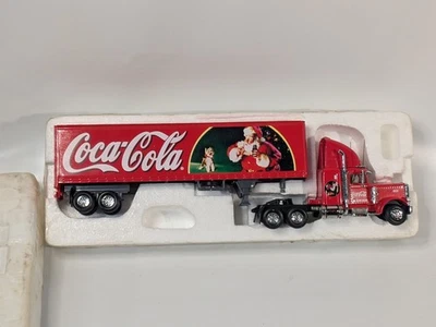1997 Matchbox Ultra - Peterbilt Coca-Cola Christmas 18-Wheeler Truck - KS199/A-M - Image 1 of 4
