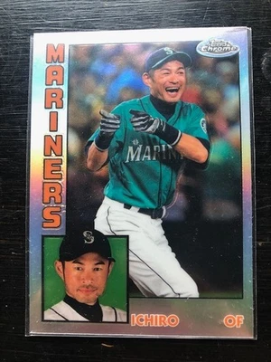 2019 Topps Chrome - 1984 Topps Ichiro Suzuki #84TC-14 Seattle Mariners - Image 1 of 2