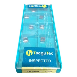 TAEGUTEC XCMT050204 TC TT8020 10pcs - Picture 1 of 3