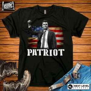 CHARLIE KIRK "PATRIOT" T-SHIRT - Picture 1 of 2