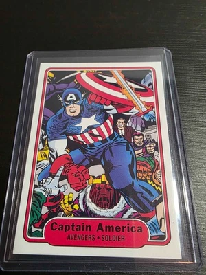 2015 MARVEL RETRO 1982 FLEER #1 CAPTAIN AMERICA - Image 1 of 4