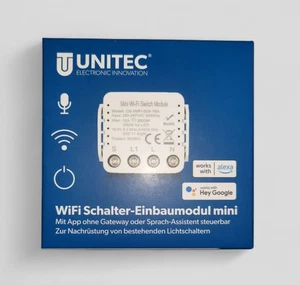 UNITEC 31043 - WiFi Jalousie - Einbaumodul - App steuerbar - works with ALEXA  - Bild 1 von 8