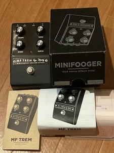 Moog MF Trem Minifooger Analog Tremolo Gitarreneffektpedal getestet mit Box - Bild 1 von 9