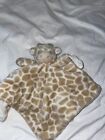 Carters Giraffe Security Blanket Baby Lovey Pacifier Loop Plush Toy