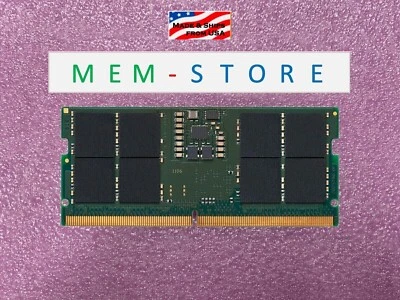 16GB DDR5-5600 SODIMM ECC RAM KSM56T46BS8KM-16HA Compatible Replacement Memory - Image 1 of 4