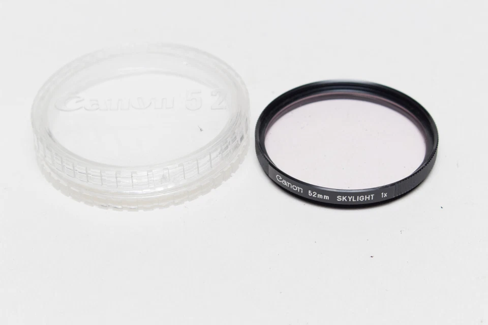 GENUINE ORIGINAL 52MM CANON 1A SKYLIGHT 1x FILTER PROTECTOR MINT - Image 1 of 1