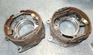 1985-1987 Corvette OEM Rear Caliper Mounts w/Emergency Brake Setups Left & Right - Picture 1 of 2