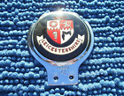VINTAGE 1960s LEICESTERSHIRE COUNTY CAR BADGE ~ LEICESTER/HINCKLEY/WIGSTON/OADBY