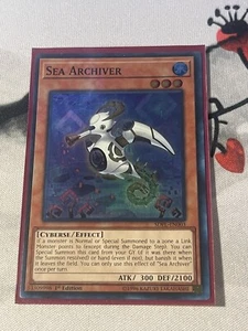 Yugioh! Sea Archiver - SDPL-EN003 - Super Rare - 1st Edition Near Mint - Picture 1 of 2