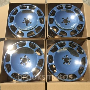 20" CLASSIC STYLE CHROME WHEELS RIMS FITS FOR MERCEDES BENZ W222 MAYBACH S CALSS - Picture 1 of 4