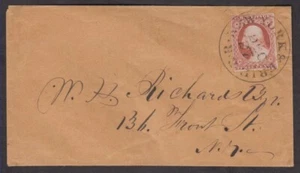 New York & Erie R.R. Dec. 27" (Towle 125-B-2 Rarity V) ties #11 Ex Renard & Wyer - Picture 1 of 4