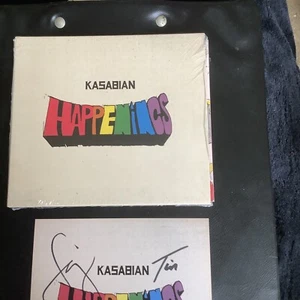 KASABIAN,HAPPENINGS,cd Album,with Signed Card - Picture 1 of 6