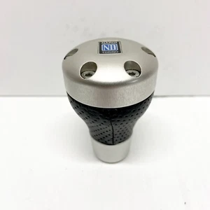 M12 x 1.25 Nardi Ambition Aluminum Perforated Leather Shift Knob Genuine Toyota - Picture 1 of 11