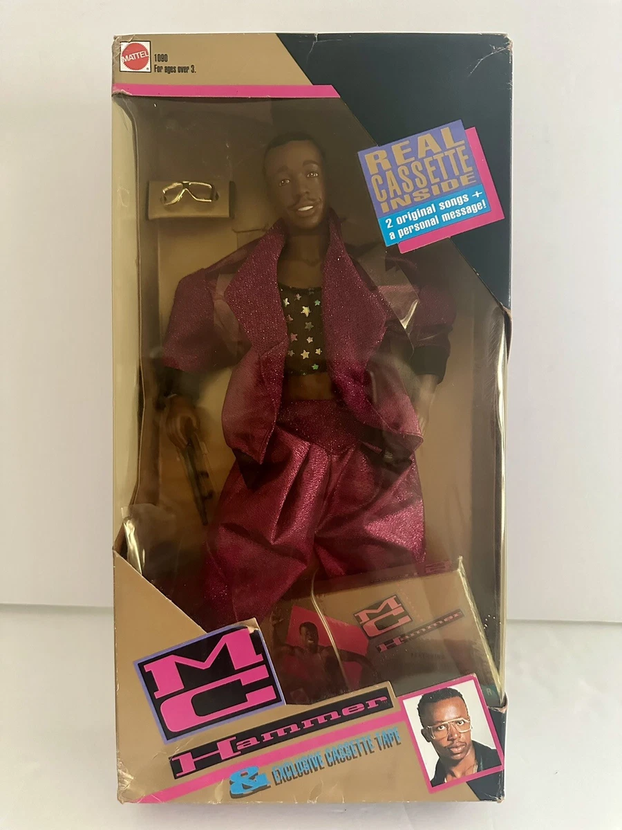 稀少 MCハマー ブームボックス ヴィンテージ マテル 1991 ソフビ 当時