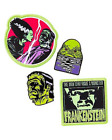 Classic Universal Monsters Enamel Pin and Patch Set