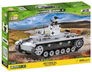 COBI 2523 Panzer III AUSF. E Historical Collection World WWII 470 pieces NEW! - Picture 1 of 12