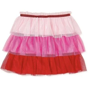 Way to Celebrate Big Girls XXL (18) Valentine's Day Tutu Ruffled Tulle sparkly - Picture 1 of 3