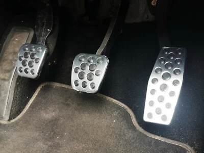 🙂 🙂 Vauxhall Sport Pedal Set 3 manuales Astra J Insignia aluminio  Foto 1 de 4