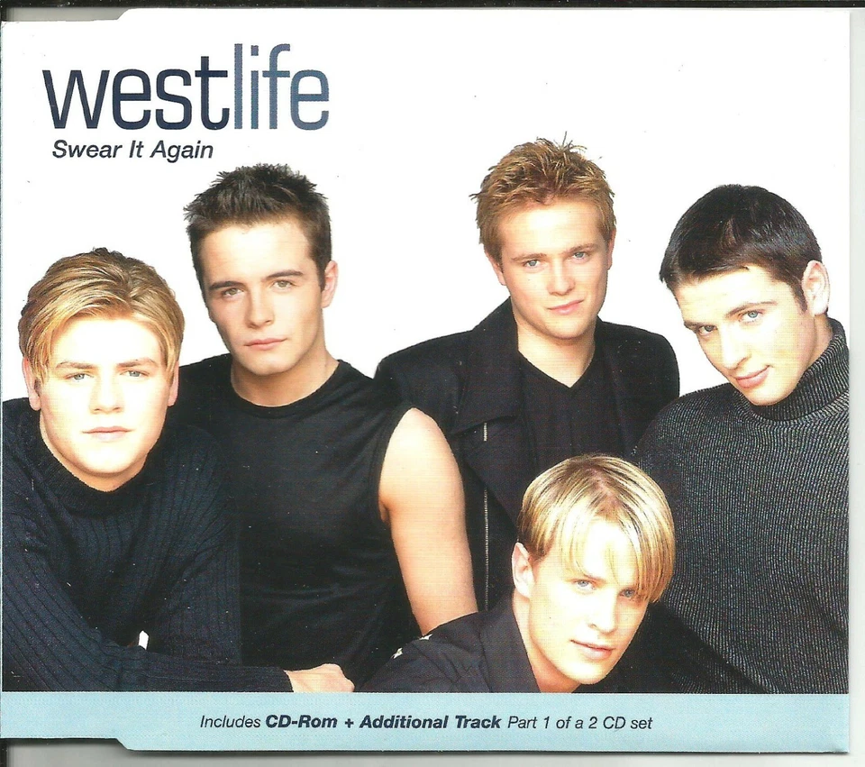 Ronan Keating WESTLIFE Swear Again UNRELEASED & VIDEO Interview CD single SEALED Foto 1 de 1