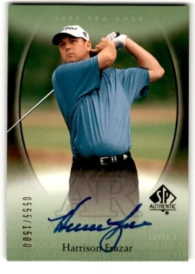 2005 SP Authentic Golf Authentic Level 2 Harrison Frazar Rookie Auto /1500 #91 - Image 1 of 2