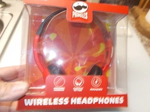 Auriculares inalámbricos (Bluetooth) nuevos en paquete con diseño Pringles con cable de carga - Imagen 1 de 6
