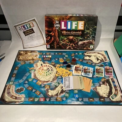The Game of Life Pirates of the Caribbean DEAD MAN'S CHEST 100% COMPLETE! EUC - Image 1 of 4