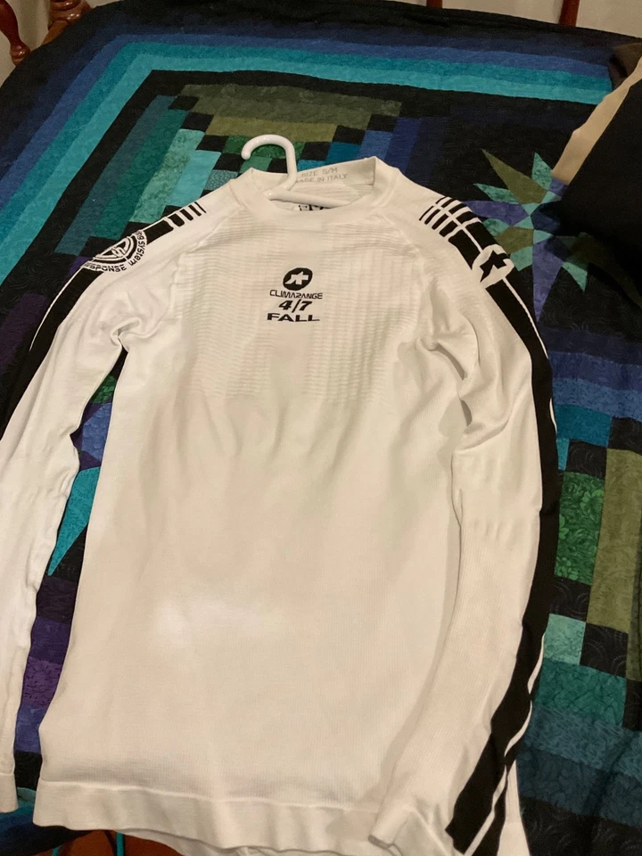 Assos Skinfoil Capa Base Hombre S/M Blanco Foto 1 de 4