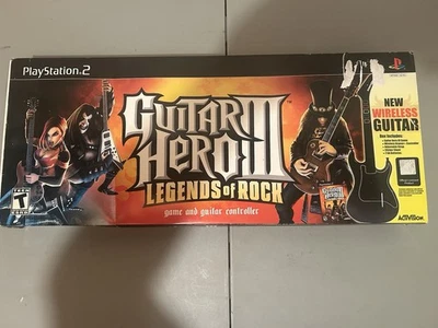 Guitar Hero III Legends Of Rock Sony PlayStation 3 2007 With Game No Dongle - Image 1 of 4