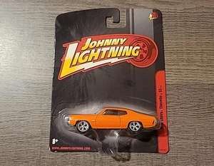 2010 Johnny Lightning  1970 Chevy Chevelle SS Orange Stripes New Good - Picture 1 of 5