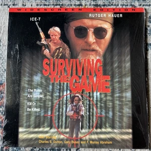 Surviving The Game, Widescreen LaserDisc (LN Like New) Ice-T, Rutger Hauer, 1994 - Picture 1 of 4