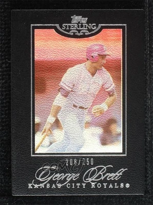 2006 Topps Sterling /250 George Brett #114 HOF - Image 1 of 2