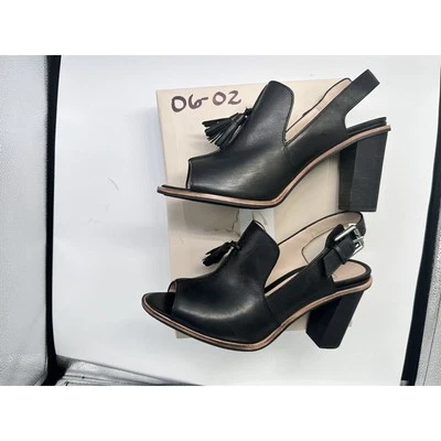 Clarks Oriana Billy Couro Preto 10 M Academia Preppy Professional Chic 06-02 - Imagem 1 de 4