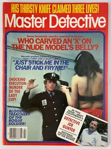 Master Detective Magazine, February 1986, Vintage True Crime Stories, Pulp - Picture 1 of 4