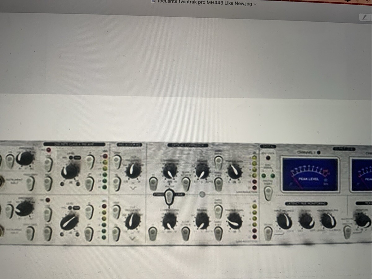 Focusrite Platinum Twin Trak Pro マイクプリアン Focusrite Platinum Twin Trak Pro