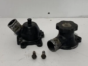 1996 Kawasaki Vulcan 800 Thermostat Housing With Coolant Filler Neck (OEM) - Picture 1 of 12