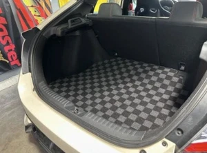 P2M Phase 2 Checkered Carpet Trunk Mat for Honda Civic Hatchback FK 17-21 New - Picture 1 of 3