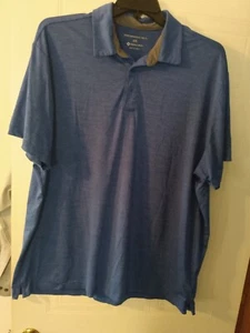 Members Mark Performance Polo Blau XXL Shirt Ärmel - Bild 1 von 7