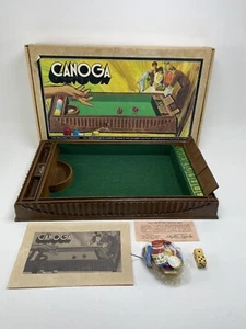 Canoga Dice Game Vintage 1970's Pacific Game Company Complete In Box Casino - Picture 1 of 10