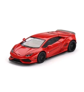 MINI GT 375 LB WORKS Lamborghini Huracan ver. 2 Red 1:64 Scale Model LHD - Picture 1 of 4